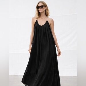 ZARA COTTON GAUZE MAXI DRESS